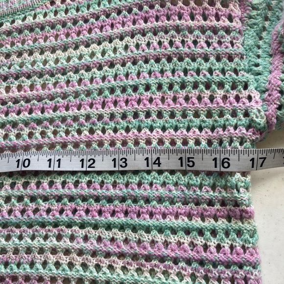 Steve Madden Pastel Striped Knit Sweater - Picture 6 of 7